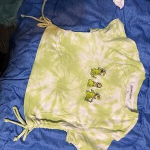 Nickelodeon Lime Tie-Dye Reptar Tee